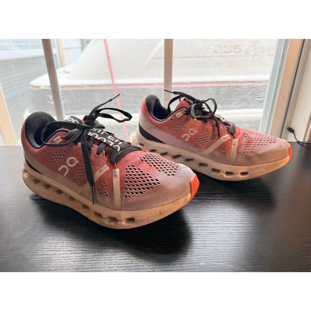 On Cloudswift Running Shoes Coral Pink CloudTec Phase Sneakers Women’s US 8.5